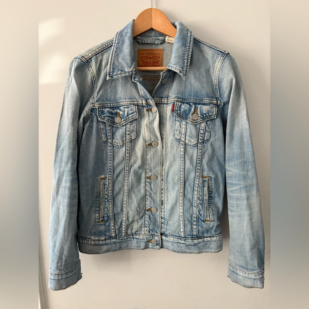 Levi’s Distressed Denim Jacket